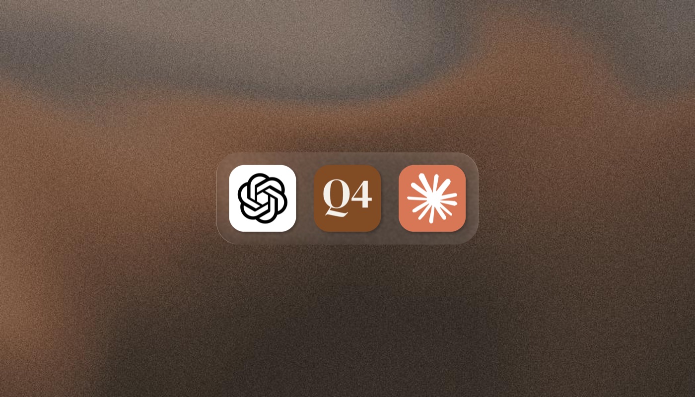 Q4 connected to Claude, ChatGPT, and other AI tools through MCP